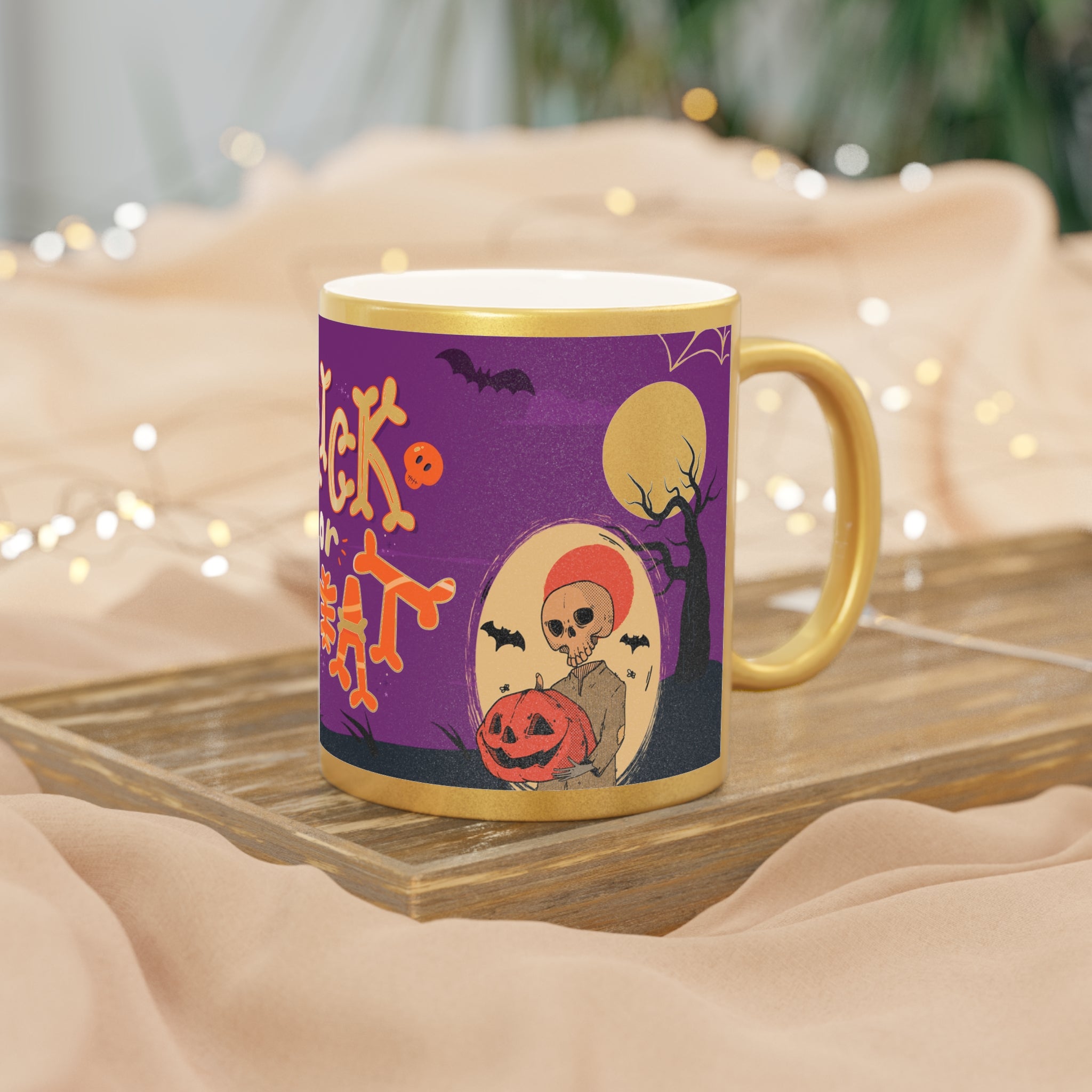 Trick or Treat | Metallic Mug